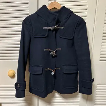 유나이티드 애로우즈 그린 라벨 네이비 더플 코트