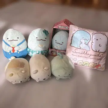스미코구라시 봉제 인형 세트 6개