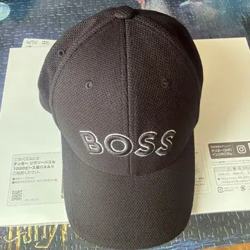 BOSS 블랙 캡