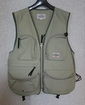다이와 낚시용 조끼 카키색 구명 조끼