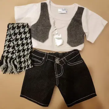 BUILD A BEAR 빌드어베어 머플러 티셔츠 팬츠 의류