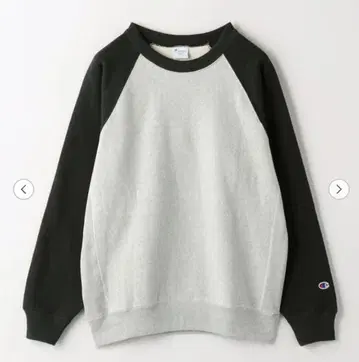 Champion x monkey time 래글런 슬리브 맨투맨 XL