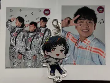 RAB 네스 아크릴 참 & 폴라로이드풍 트레이딩 카드