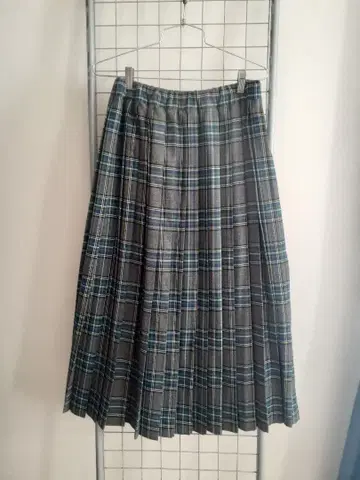 her. 체크 플리츠 스커트