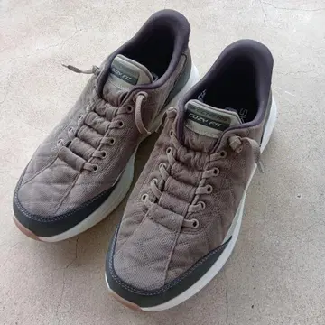 새상품 SKECHERS COZY FIT 26.0cm 올리브