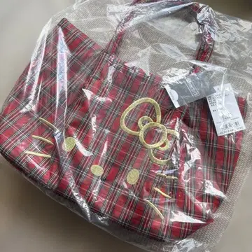 ROOTOTE 루트토트 헬로키티 체크 무늬