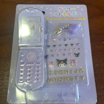 산리오 휴대폰 사진 홀더 쿠로미