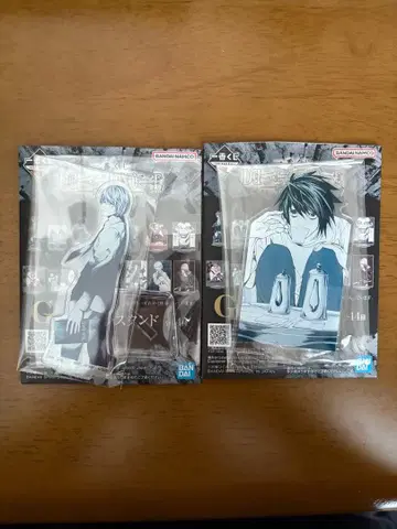 제일복권 데스노트 G상 아크릴 스탠드 야가미 라이토 L 세트