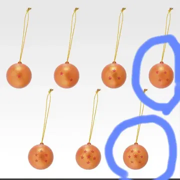 제일복권 드래곤볼 드래곤볼 스트랩 (사성구, 칠성구) 외부 세트