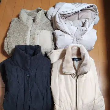 [ 낱개 판매 가능 ] 코트 묶음 판매 4벌 방한 작업 리메이크 재봉