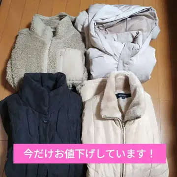 여성용 아우터 묶음 판매 4벌 방한 작업 리메이크 재봉