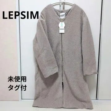 LEPSIM 라이트 보아 V 코트 L