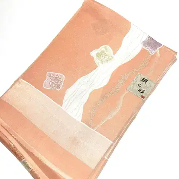 순수 실크 오비 장식 천 실크의 채색 새상품 No.2824