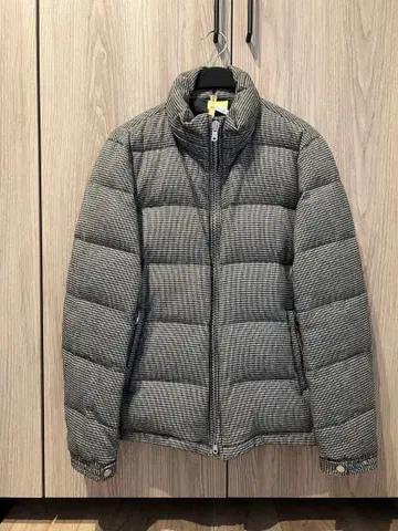 SHIPS 하운드투스 패턴 다운 자켓 L 사이즈