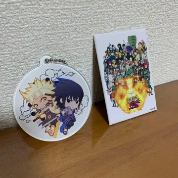 나루토 캔뱃지 아크릴 키링