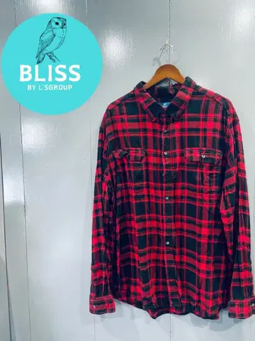 구제 GEORGE 플란넬 셔츠 4XL