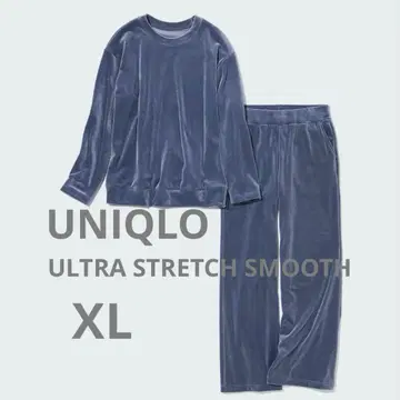 UNIQLO 울트라 스트레치 스무스 세트 네이비 XL 새상품