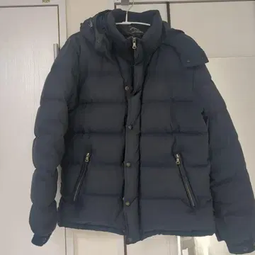 AUTHENTIC WEAR 네이비 다운 자켓