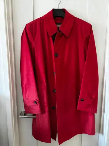 MACKINTOSH 빨간색 스텐카라 코트