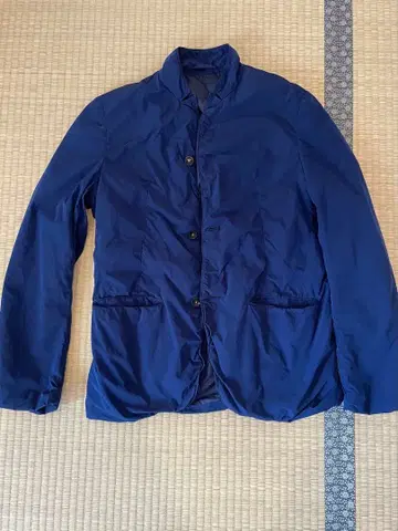 BLUE WORK 네이비 나일론 자켓