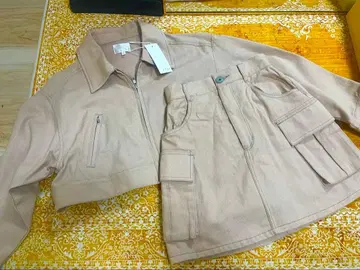 rienda 택 포함, 미사용 핑크 셋업