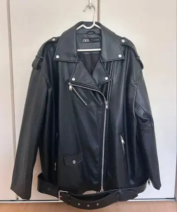 ZARA 오버 사이즈 라이더 자켓
