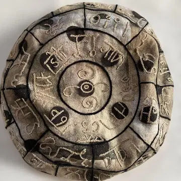 용체문자 자수 후토마니도 베레모 리버서블