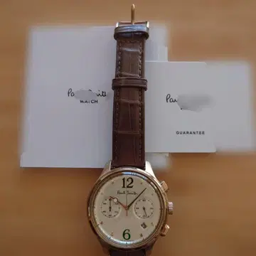 폴 스미스 아날로그 쿼츠 손목시계