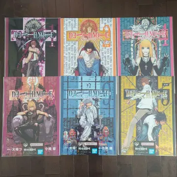 제일복권 DEATH NOTE 데스노트 F상 클리어 포스터 6종