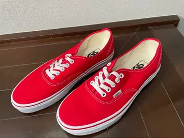 VANS Authentic 레드 27cm