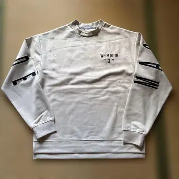 WHIM ROTH 3 라이트 그레이 트레이닝복 벨로아 원단 XL 사이즈