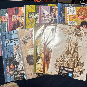 제일복권 데스노트 F상 클리어 포스터 11종 세미컴프