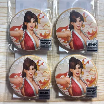 KOF 스트6 스트리트 파이터 6 시라누이 마이 캔뱃지 4개 세트