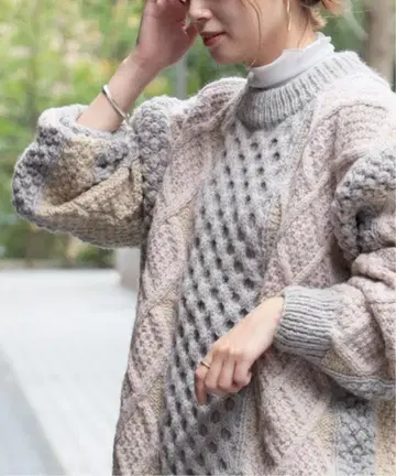 저널 스탠다드 CS 아란 니트 풀오버