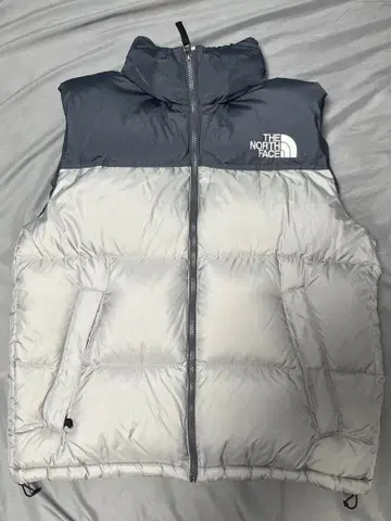 THE NORTH FACE 다운 자켓 그레이/네이비