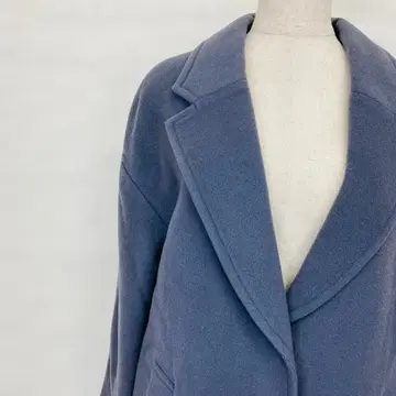 UNITED ARROWS 울 코트 38 다크 블루