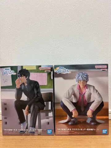 은혼 사카타 긴토키 히지카타 토시로 데스크 피규어 세트