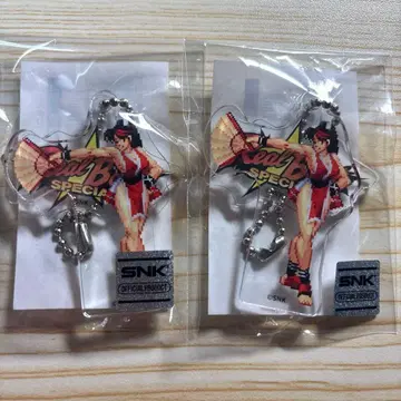 KOF 스트6 스트리트 파이터6 시라누이 마이 아크링 키링 2세트