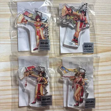 KOF 스트6 스트리트 파이터6 시라누이 마이 아크링 키링 4개 세트