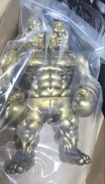 자이언트 고릴라 프랑켄 골드 블랙 마블 컬러 포스터 포함