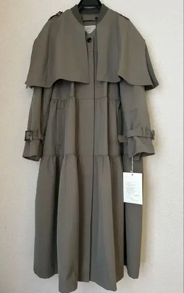 30THIRTY 1% 2way 티어드 롱 코트 트렌치코트