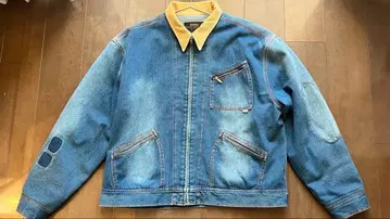 사풀 sapeur 데님 집업 자켓