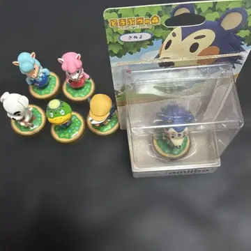 동물의 숲 amiibo 피규어 6체 세트