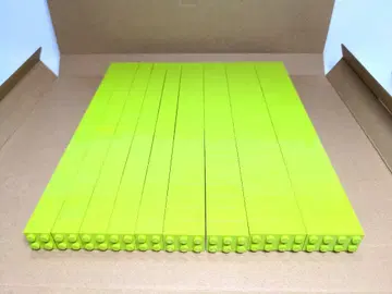 LEGO 216개 라임 그린 블록 기본 블록 일괄