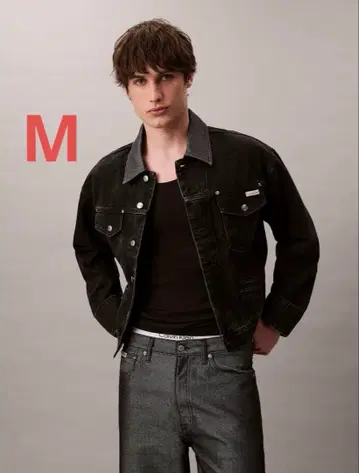 [ 미사용 새상품 ] 캘빈클라인 CK 데님 자켓