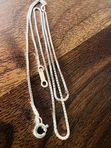 [ 미사용 새상품 ] 실버 925 목걸이