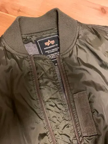 ALPHA INDUSTRIES MA-1 플라이트 자켓 M 올리브
