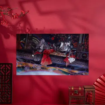 천관사복 화성 생일 PET 포스터 bilibili