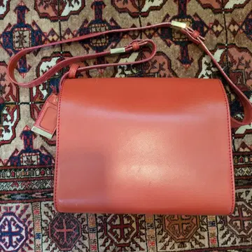 뷰티풀 피플 오렌지 가죽 숄더백