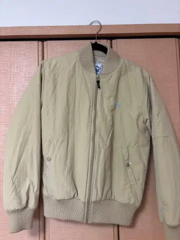 PUMA 베이지 집업 자켓